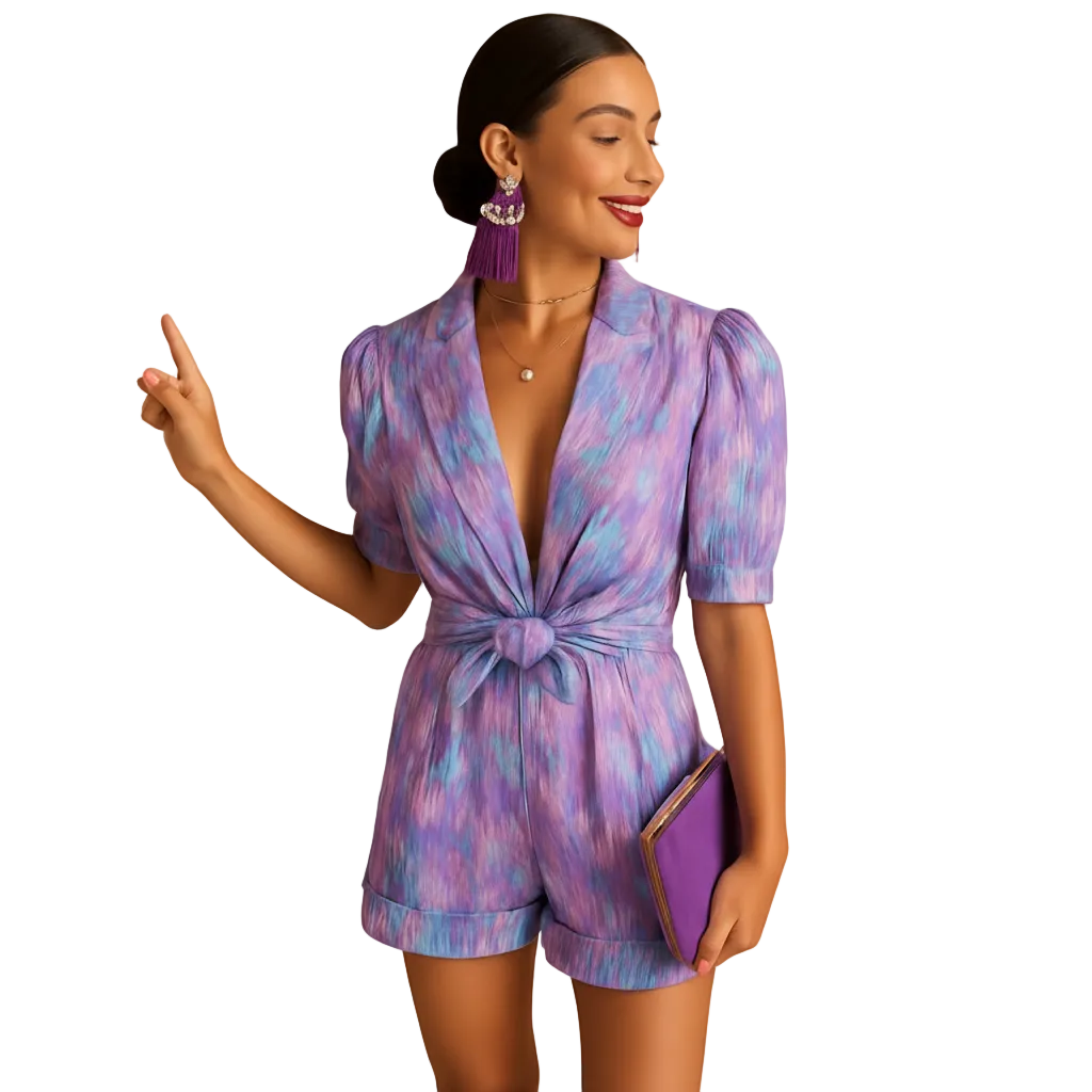 Women’s breathable warm-weather jumpsuit