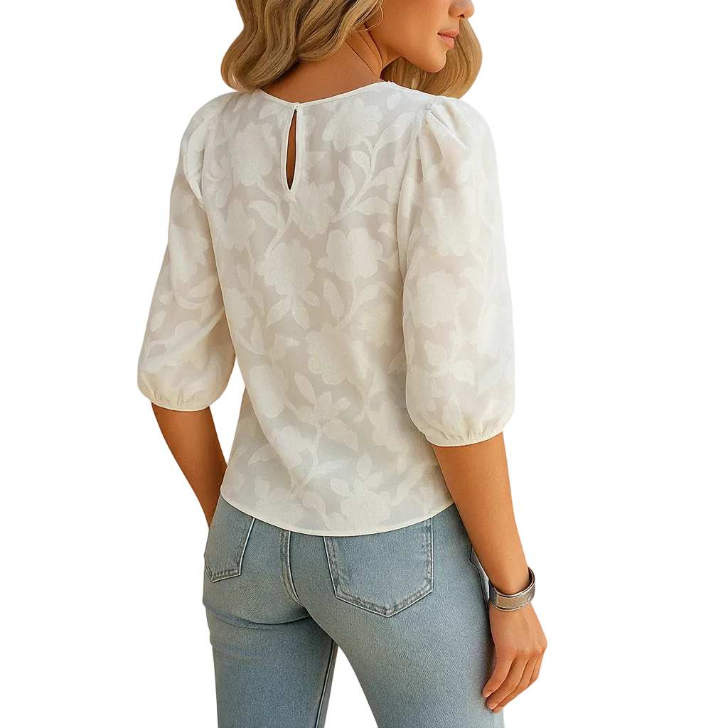 Women’s stylish floral pattern blouse