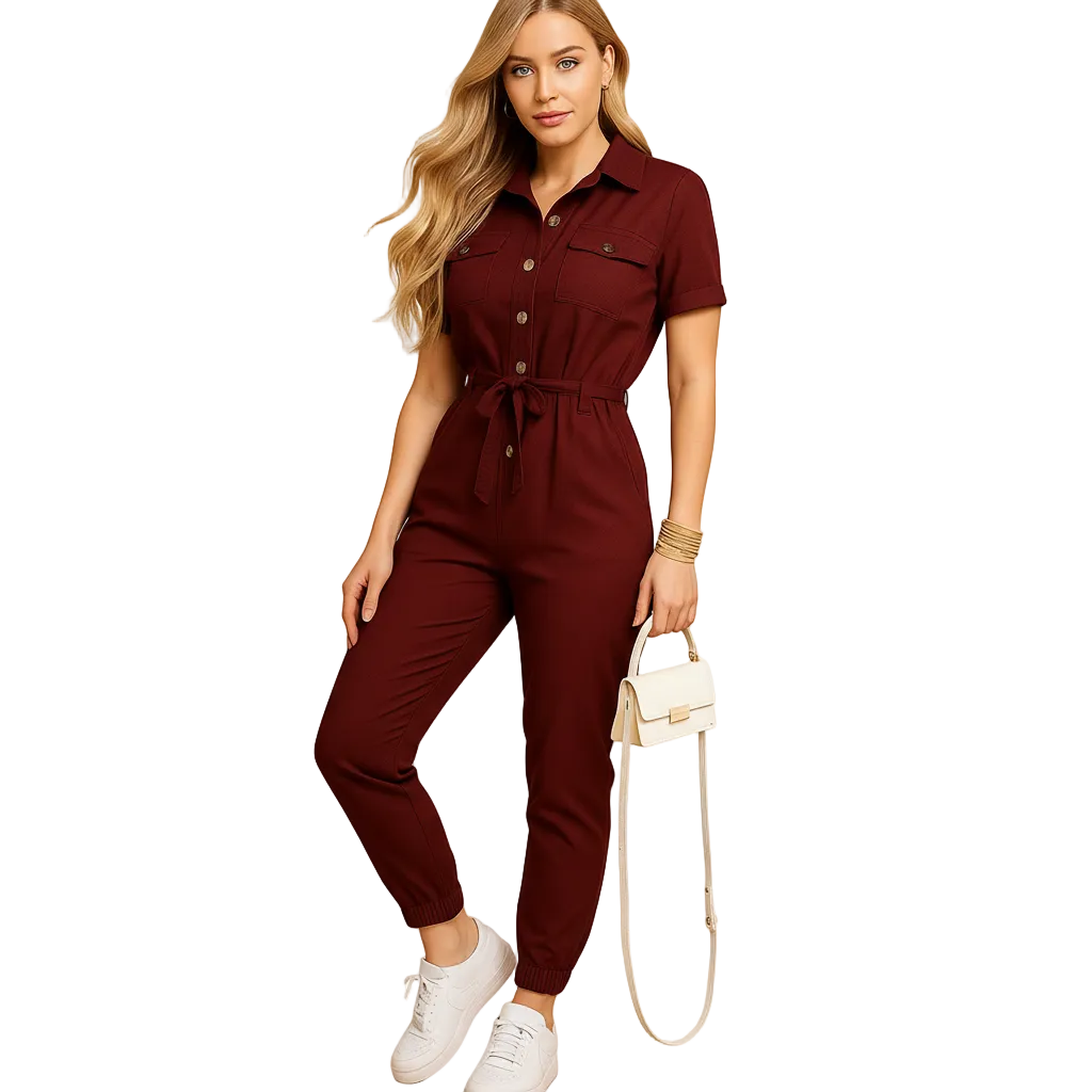 Women’s sophisticated jumpsuit style